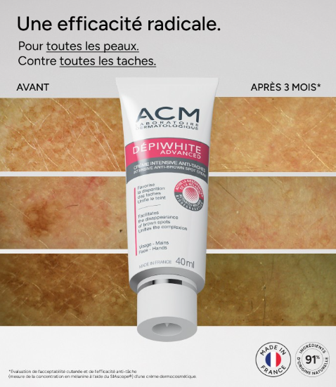 ACM DEPIWHITE ADVANCED CREME 40ML	CREME / SERUM ANTI TACHE