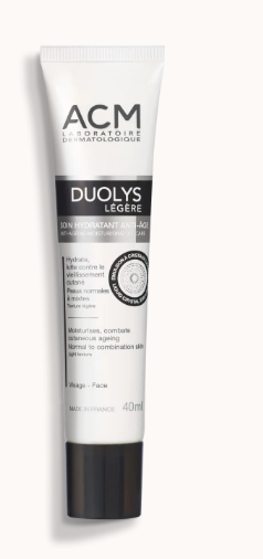 ACM Duolys Légère Anti Age 40ML	CREME HYDRATANTE EMOLLION/ PEAU NORMAL MIXTE