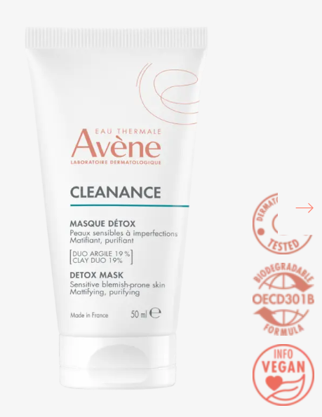 Avène Cleanance Mask Gommage 50ML	MASQUE GOMMAGE