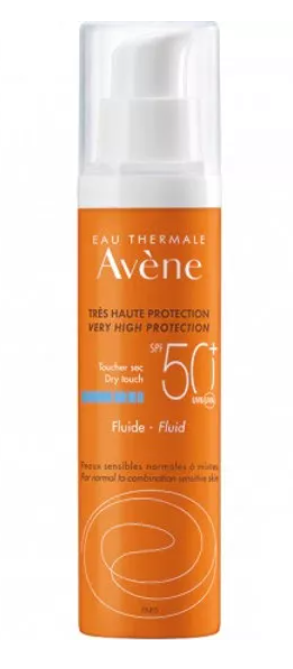 Avéne Fluide sans parfum 50ML	ECRAN PEAU SENSIBLE