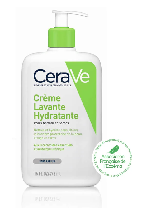 CeraVe Crème Lavante Hydratante PEAU SECHE SPF 30 236ML	CREME NETTOYANTE/ PEAU NORMAL A  SECHE