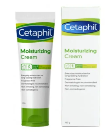 CETAPHIL Crème hydratation 100GR	CREME HYDRATANTE EMULISION / PEAU SECHE