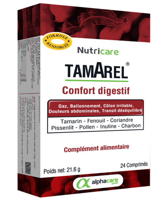 NTRICARE TAMARELE CONFORT DIGESTIVE 24 CMP	COMPLEMENT ALIMENTAIRE