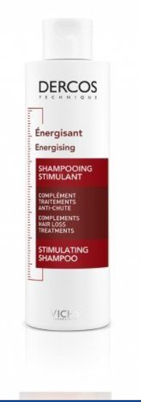 Vichy Dercos ROUGE Shampooing Énergisant 200ML 	SHAMPOING ANTI CHUTE