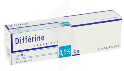 DIFFERINE ADAPALENE 0,1 % 30GR	CREME POUR ACNEE