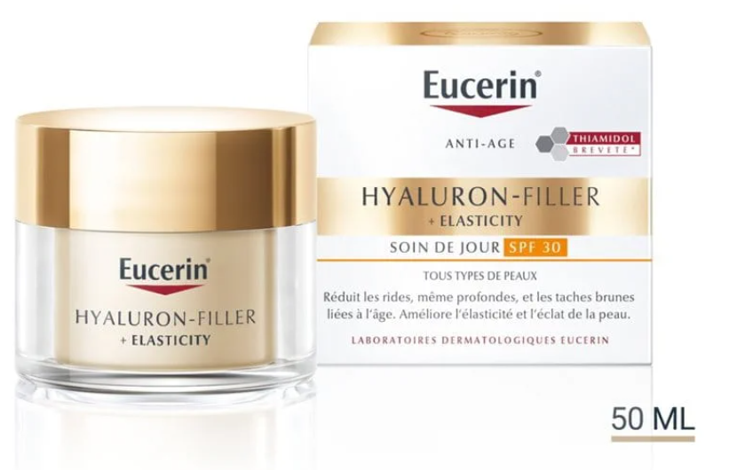 Eucerin Hyaluron+Elasticity Spf30 50ML	CREME SERUM SOIN ANTI AGE