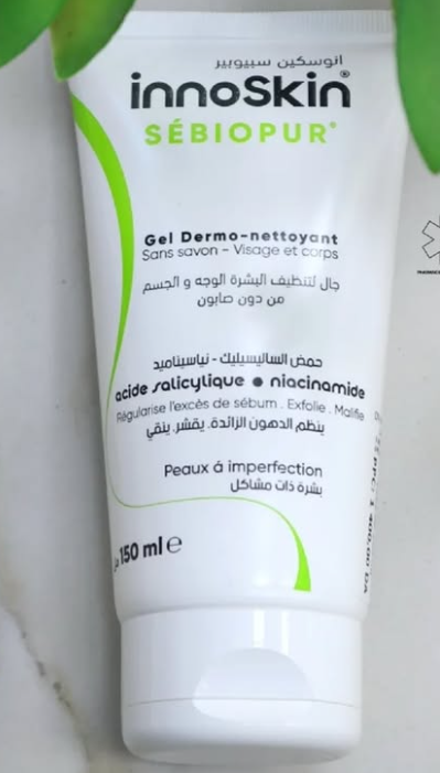 INNOSKIN SEBIOPUR GEL 100ML	GEL NETTOAYANT / PEAU GRASSES A IMPERFECTION