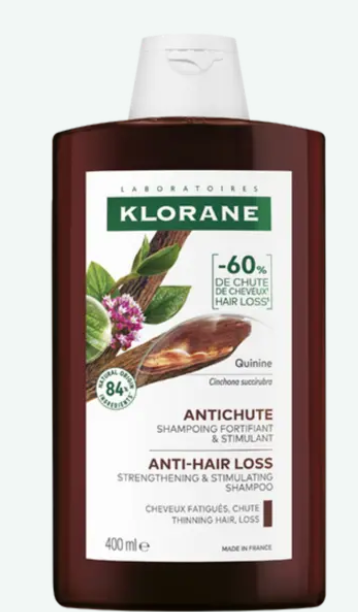 Klorane Shampoing force 400 ML	SHAMPOING ANTI CHUTE