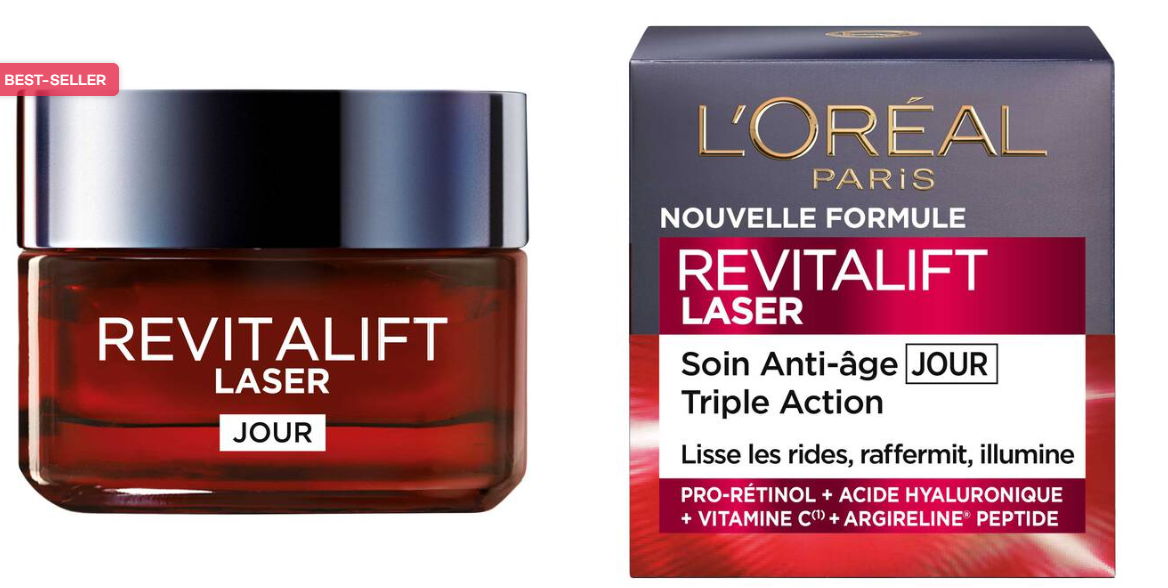 Revitalift Laser X3 Crème de Jour Nuit Anti-Age Triple Action 50ML	CREME SERUM SOIN ANTI AGE