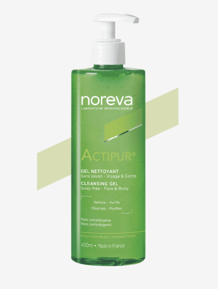 NOREVA ACTIPUR Gel Dermo-Nettoyant 1500ML	GEL NETTOAYANT / PEAU GRASSES A IMPERFECTION