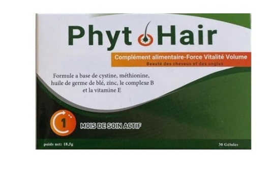 Phyto Hair  BOITE DE 30	COMPLEMENT ALIMENTAIRE ANTI CHUTE