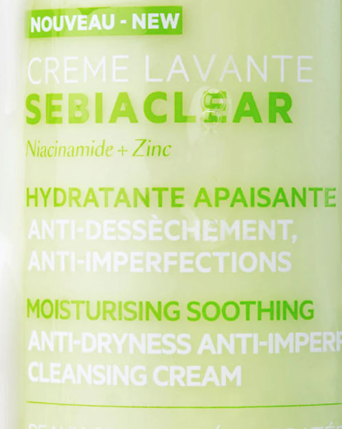 SVR Sebiaclear CREME LAVANTE  200ML	CREME LAVANTE  PEAU GRASSE