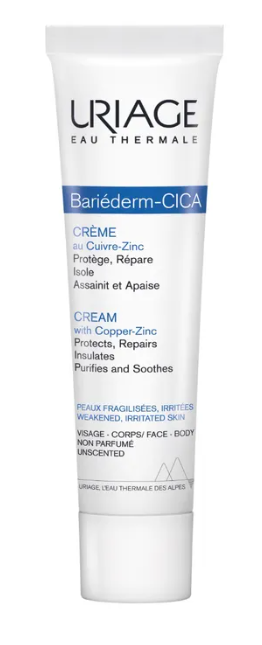 BARIÉDERM-CICA Crème au cuivre zinc 40GR	CREME REPARATRICE